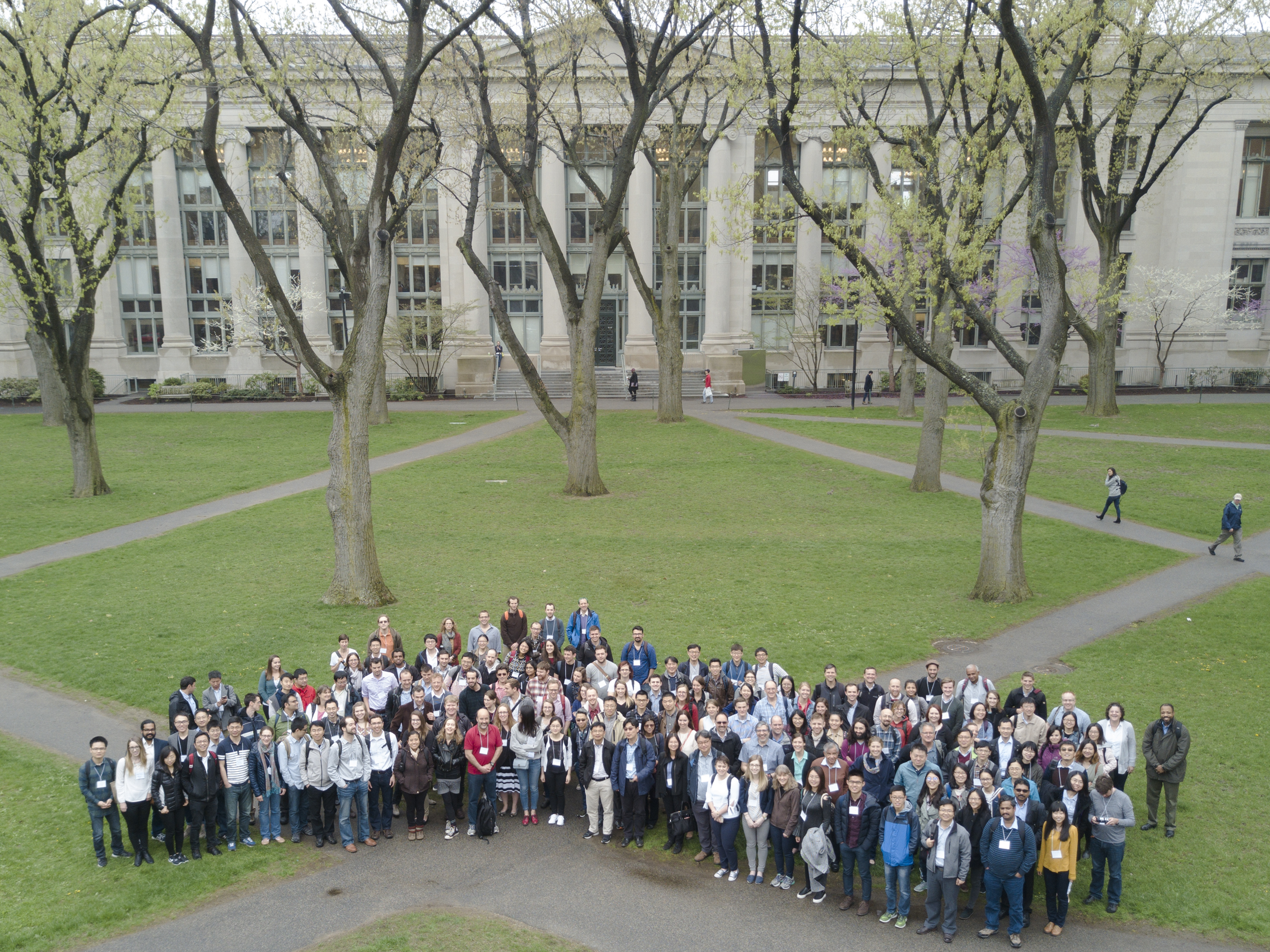 IGC8 group photo from drone